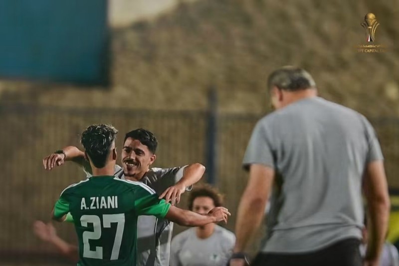 الزياني يقود المصري للفوز في كأس العاصمة